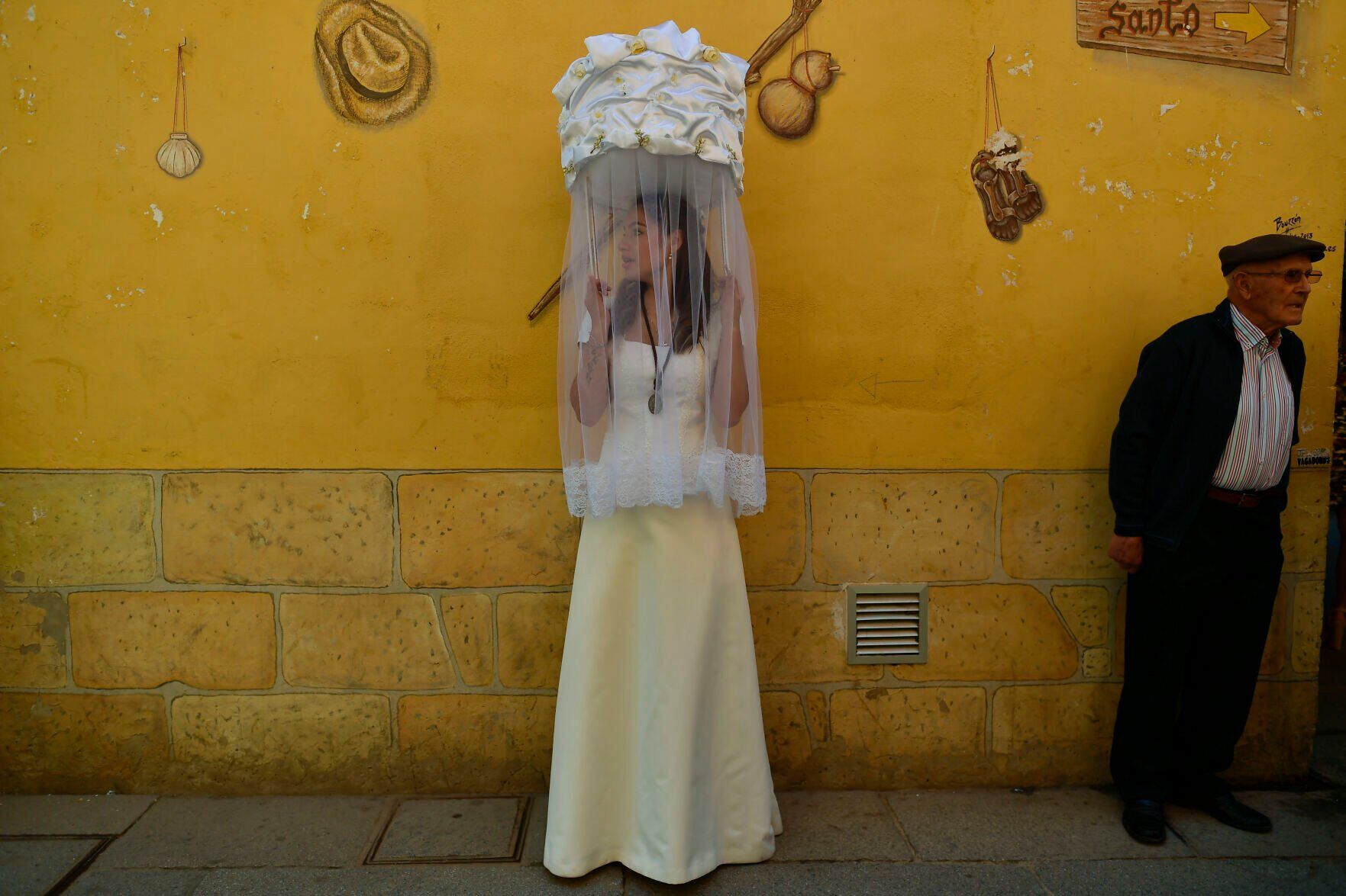APTOPIX Spain Bread Procession